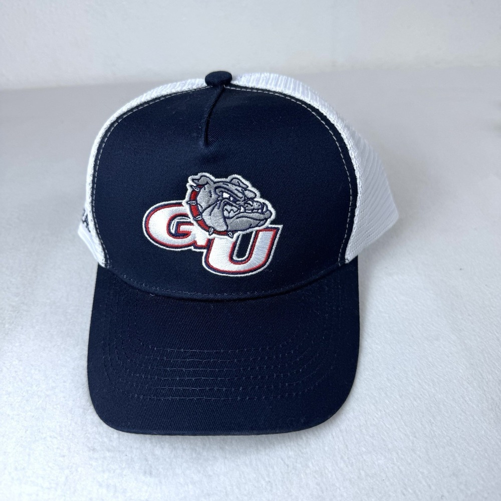 New Gonzaga University Blue Bulldog Hat SnapBack Cap Go Zags Adjustable Trucker
